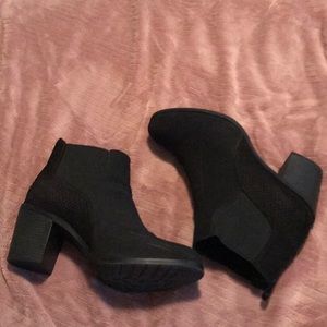 A.N.A. Black Heel Booties